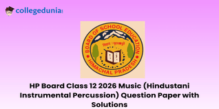 HP Board 2026 Class 12 Music Hindustani Instrumental Percussion Question Paper with Solutions
